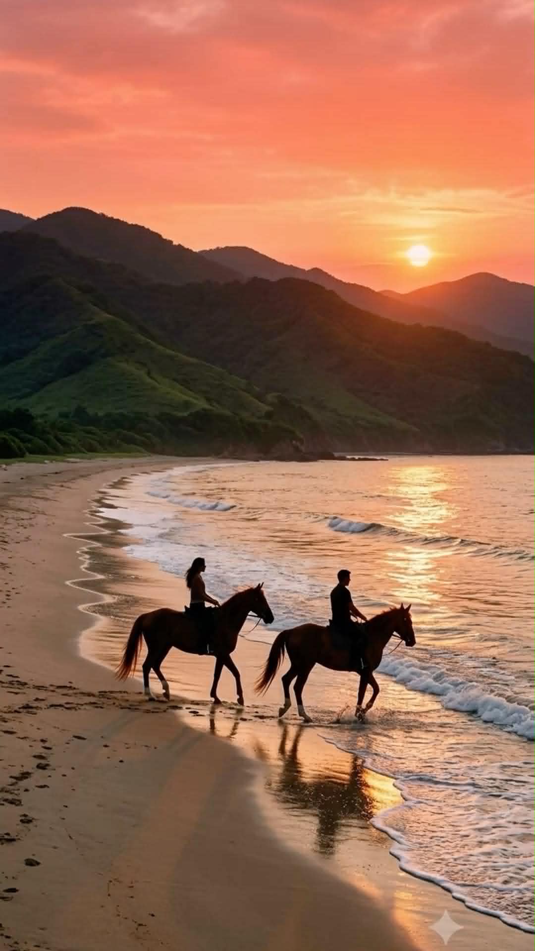 Another view of Beach Horseback Riding